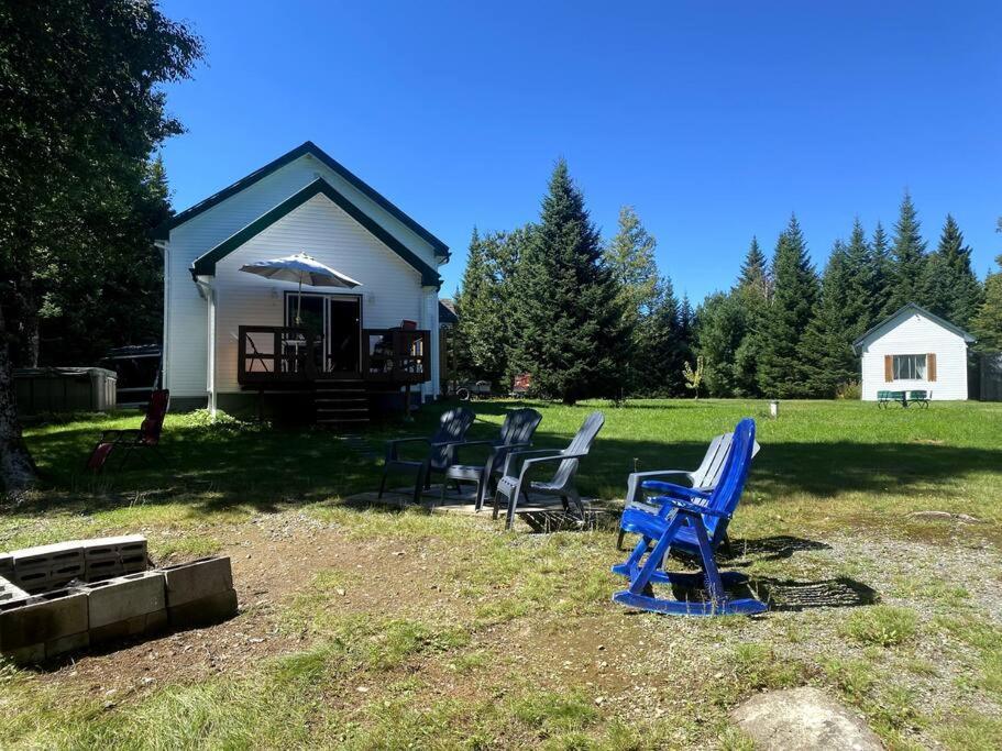 Le Jazz- Chalet Rustique/Chic Avec Spa Notre-Dame-Des-Bois Екстериор снимка