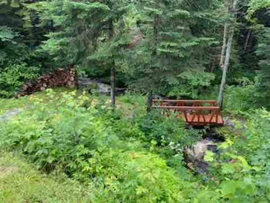 Le Jazz- Chalet Rustique/Chic Avec Spa Notre-Dame-Des-Bois Екстериор снимка