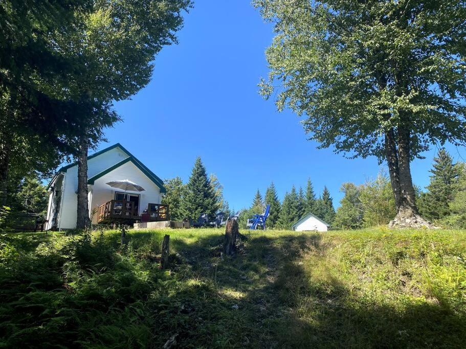 Le Jazz- Chalet Rustique/Chic Avec Spa Notre-Dame-Des-Bois Екстериор снимка