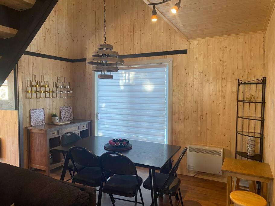 Le Jazz- Chalet Rustique/Chic Avec Spa Notre-Dame-Des-Bois Екстериор снимка