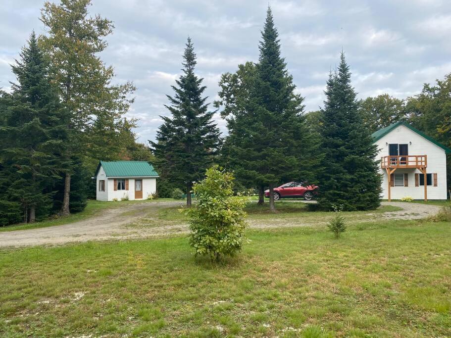 Le Jazz- Chalet Rustique/Chic Avec Spa Notre-Dame-Des-Bois Екстериор снимка