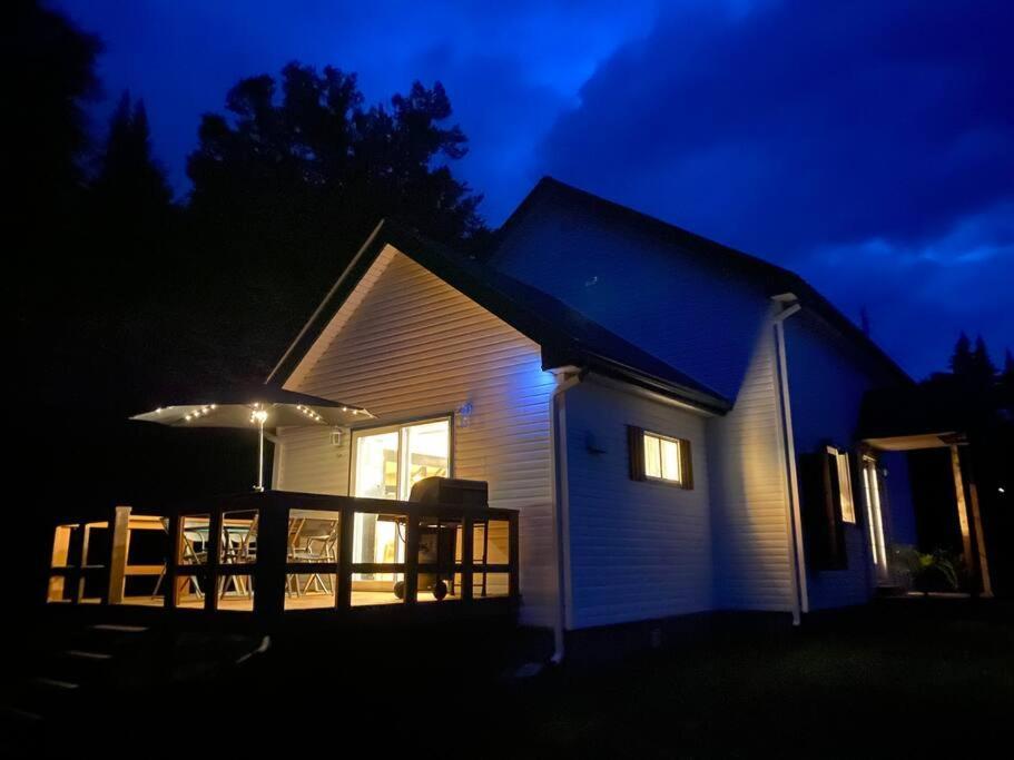 Le Jazz- Chalet Rustique/Chic Avec Spa Notre-Dame-Des-Bois Екстериор снимка
